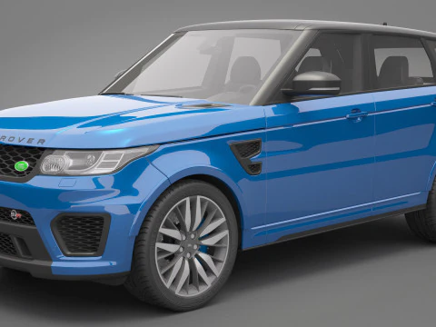 2015 Range Rover Sport 3D Model
