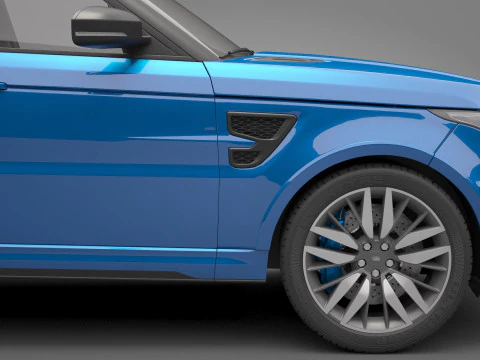 2015 Range Rover Sport 3D Model