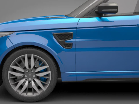 2015 Range Rover Sport 3D Model