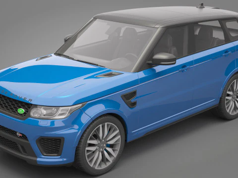 2015 Range Rover Sport 3D Model