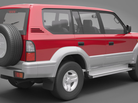 Toyota Land Cruiser Prado 1999 3D Model