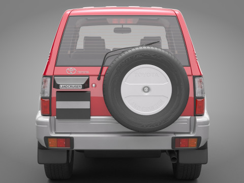Toyota Land Cruiser Prado 1999 3D Model