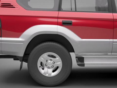 Toyota Land Cruiser Prado 1999 3D Model