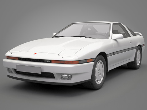 1986 Toyota Supra Liftback 3D Model