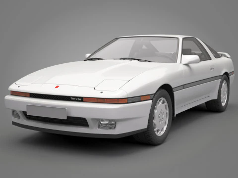 Toyota Supra Liftback del 1986 Modello 3D