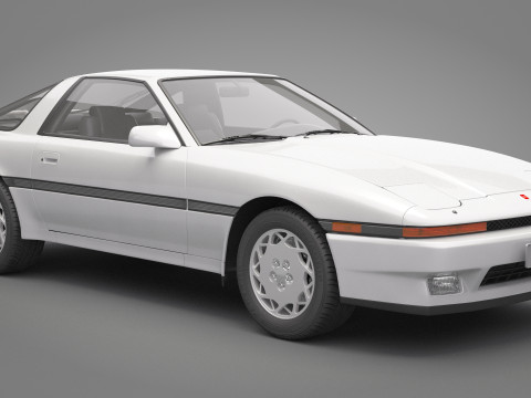 1986 Toyota Supra Liftback Model 3D