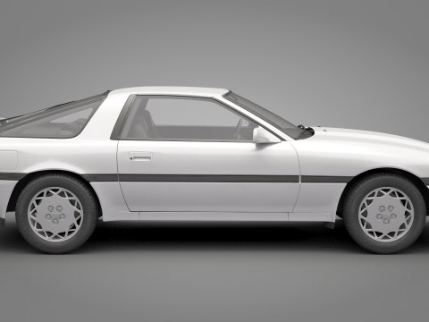 1986 Toyota Supra Liftback Model 3D
