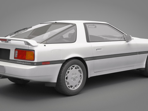 1986 Toyota Supra Liftback Model 3D