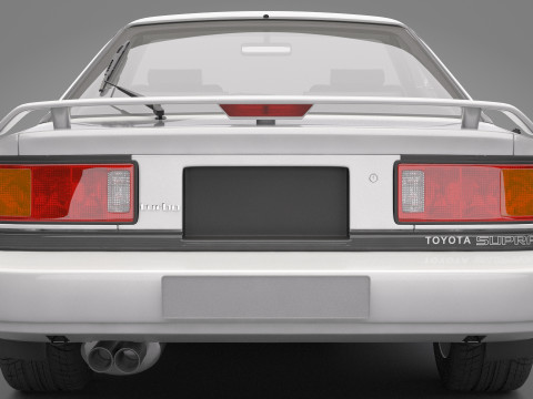 1986 Toyota Supra Liftback Model 3D