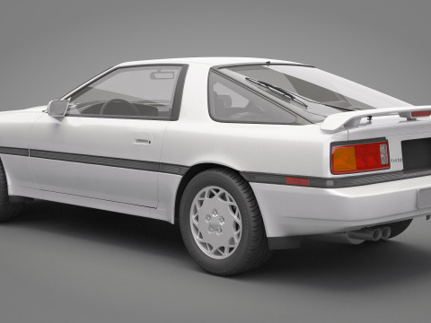 1986 Toyota Supra Liftback Model 3D