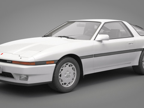 1986 Toyota Supra Liftback Model 3D