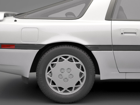 1986 Toyota Supra Liftback Model 3D