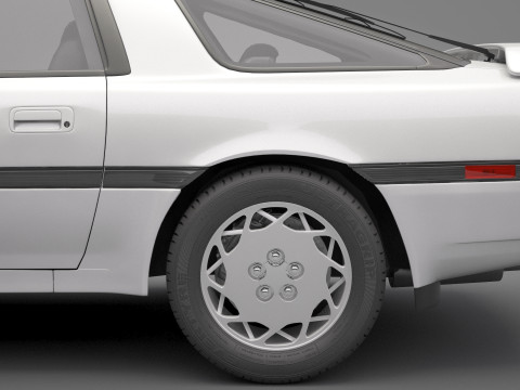 1986 Toyota Supra Liftback Model 3D