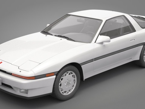 1986 Toyota Supra Liftback Model 3D