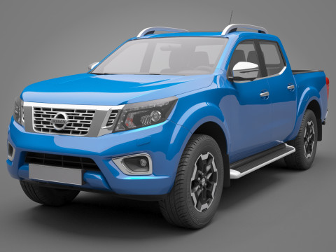 2020 Nissan Navara Double Cab Model 3D