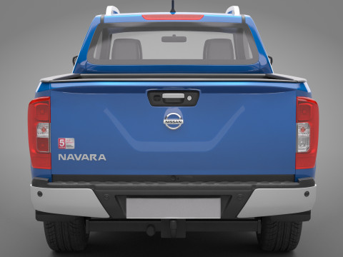 2020 Nissan Navara Double Cab 3D Model