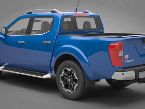 2020 Nissan Navara Double Cab 3D Model