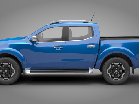 2020 Nissan Navara Double Cab 3D Model