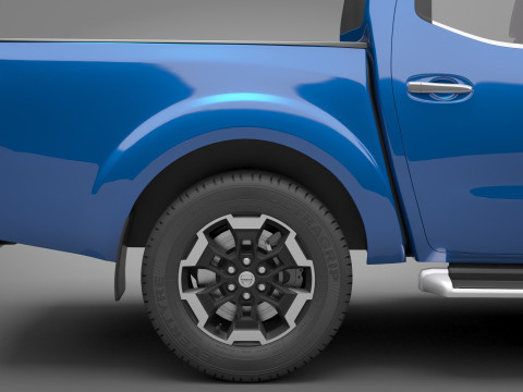 2020 Nissan Navara Double Cab 3D Model