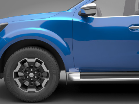 2020 Nissan Navara Double Cab 3D Model