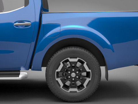 2020 Nissan Navara Double Cab 3D Model