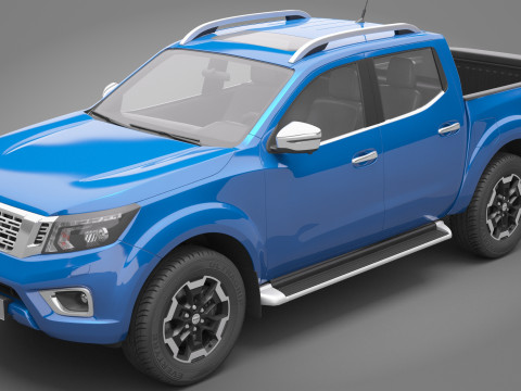 2020 Nissan Navara Double Cab 3D Model