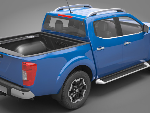 2020 Nissan Navara Double Cab 3D Model