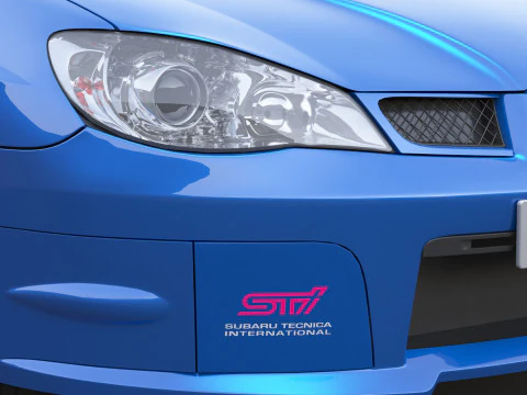 Subaru Impreza WRX STI 3D Model