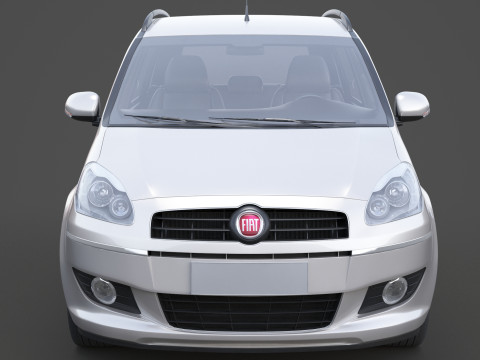菲亚特理念 3D 模型