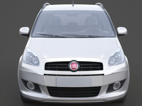FiatIdea Modello 3D