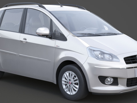 菲亚特理念 3D 模型