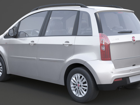 菲亚特理念 3D 模型