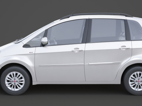 菲亚特理念 3D 模型