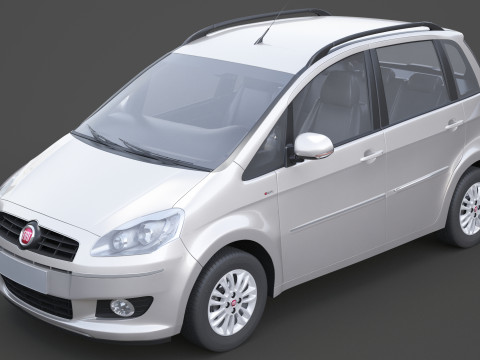 菲亚特理念 3D 模型