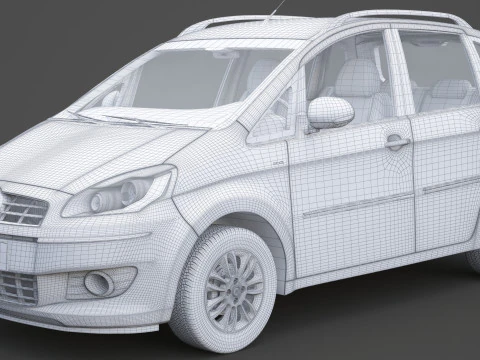 FiatIdea Modello 3D