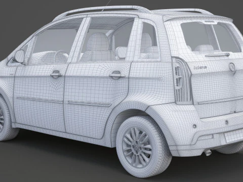FiatIdea Modello 3D