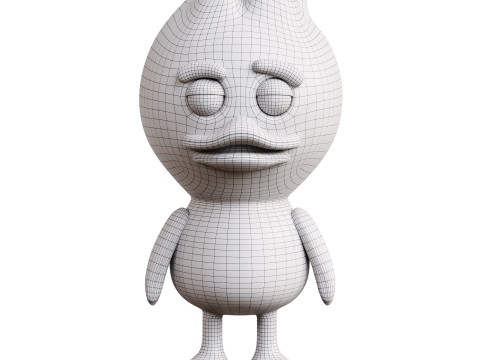 TUD x Harif Guzman Quackulla 3D Model