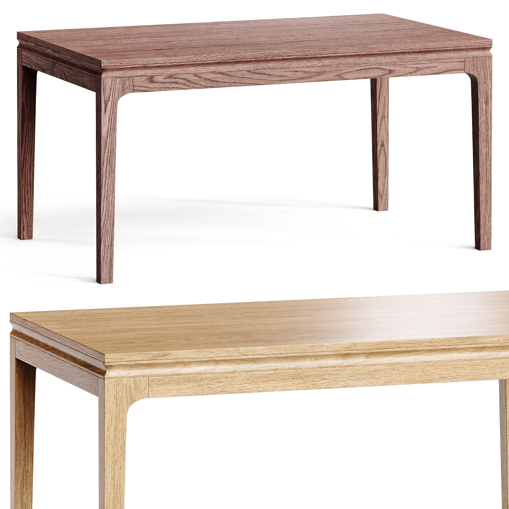 Groove table 3D Model .c4d .max .obj .3ds .fbx .stl .blend 