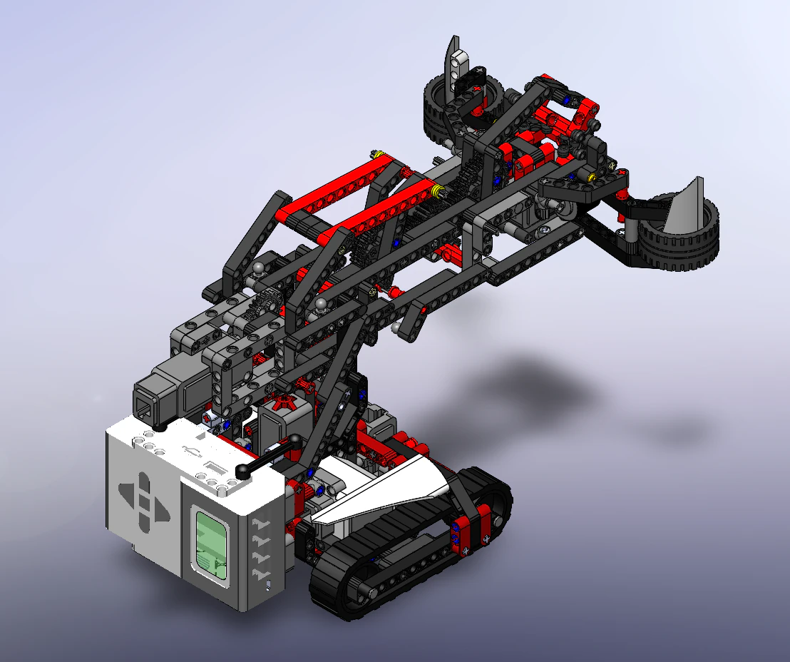 LEGO SNATCH3R ASSAMBLY 3D Model .c4d .max .obj .3ds .fbx .stl .blend 