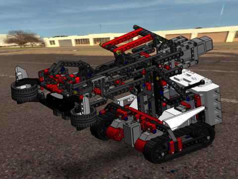 LEGO SNATCH3R ASSAMBLY Model 3D