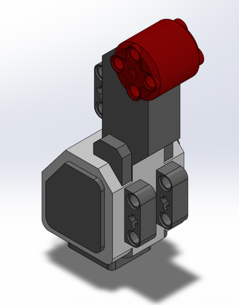 Big pack of Lego parts for Mindstorms building Modèle 3D .c4d .max .obj .3ds .fbx .stl .blend 