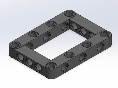 Big pack of Lego parts for Mindstorms building Modèle 3D