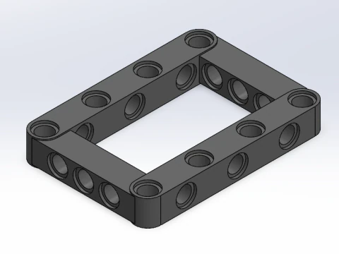 Big pack of Lego parts for Mindstorms building 3D Model