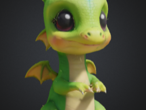 Babydragon 3D Model