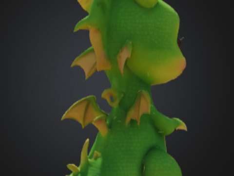 Babydragon 3Dモデル