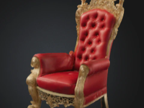 왕의 왕좌 3D 모델