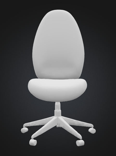 Office Chair Model 3D .c4d .max .obj .3ds .fbx .stl .blend 