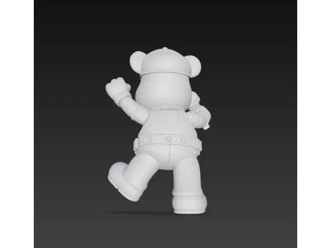 Mario Mouse Rockstar Stage Champion of the Gaming World 3D Print Model 3D Print Model