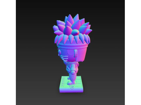 Knitted Naruto Figure 3D Print Model 3D Print Model