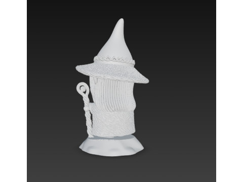 Knitted Gandalf Figure 3D Print Model Modelo de Impressão 3D